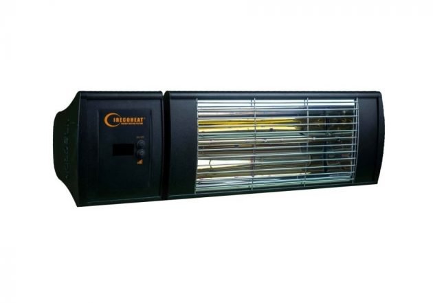 Terrasverwarmer Supraplus Single Remote Low Glare (wit, zwart of antraciet)