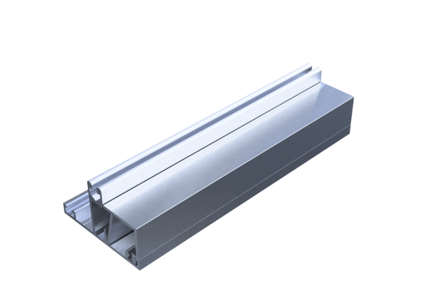 Zijdragerprofiel kleur brut